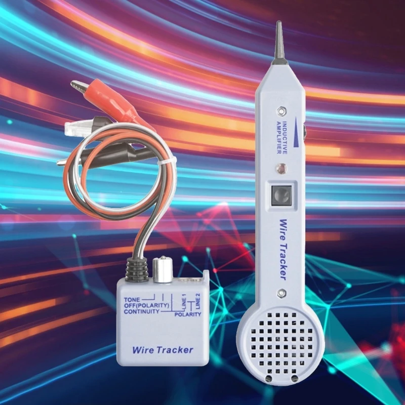 Generatore di toni aggiornato e Tester per cavi con Set di sonde Tester per circuiti WireTracker 200EP Finder per cavi ad alta precisione DropShip
