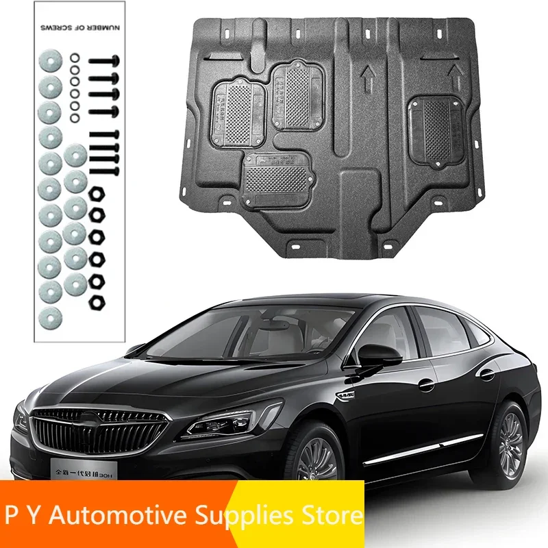 For Buick Lacrosse 2016-2018 1.8L Engine Guard Board Splash Shield Mud Fender Plate Cover Black Car Mudflap Mudapron Mudguard