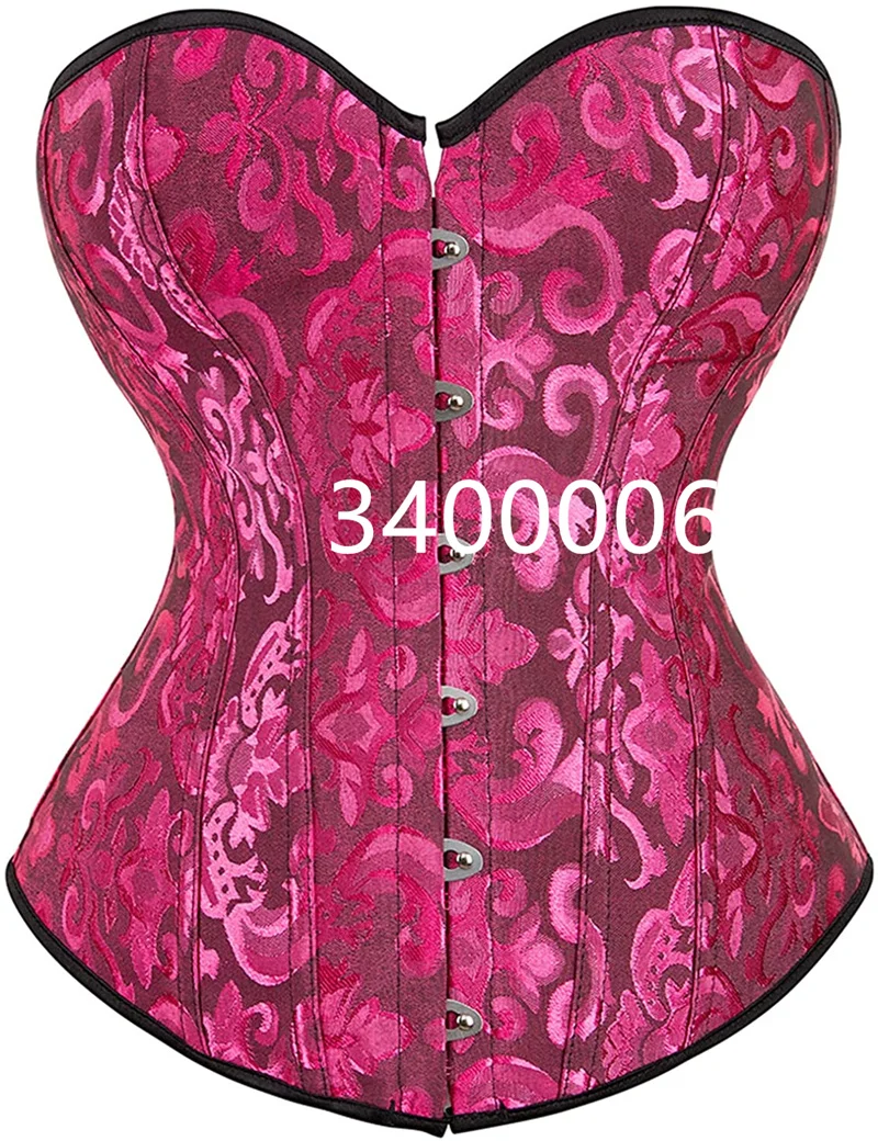 

Корсет-бюстье с кружевом и цветочным принтом, пуш-ап, больших размеров, в викторианском стиле, для бурлеска, винтажный костюм, черная роза