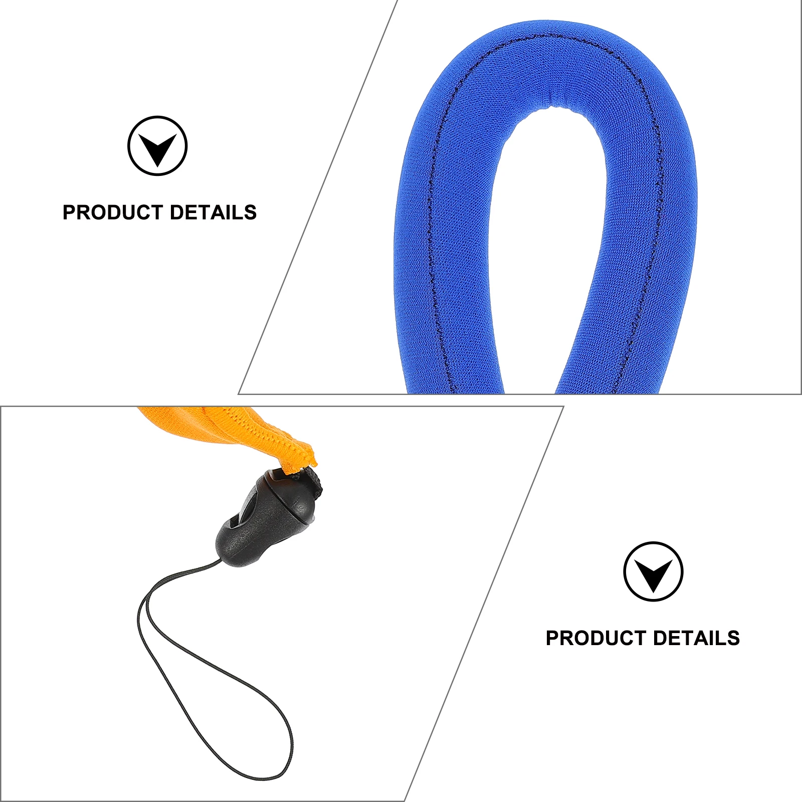 

4 pcs Floating Wrist Strap Waterproof Camera Buoyancy Lanyard Universal Hand Float Band for Underwater Activities Lightweight