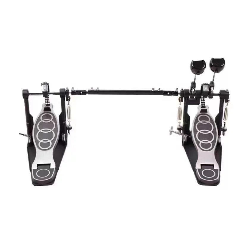 Wholesale drum set accessories thickened Zinc-aluminum alloy  double chain durable pedal