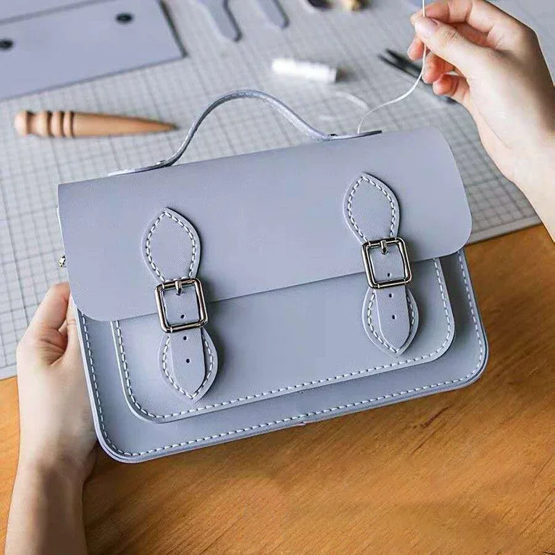 Creative Bag Making Materials Package DIY Bag Handmade Accessories Handcraft Self-made Woman Bag Leather Material Practical