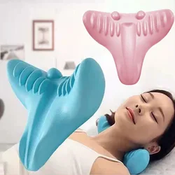 Neck Hump Posture Corrector Pillow Neck Stress Relaxing Massage Pillow Neck Corrector Back Support Traction Pillow