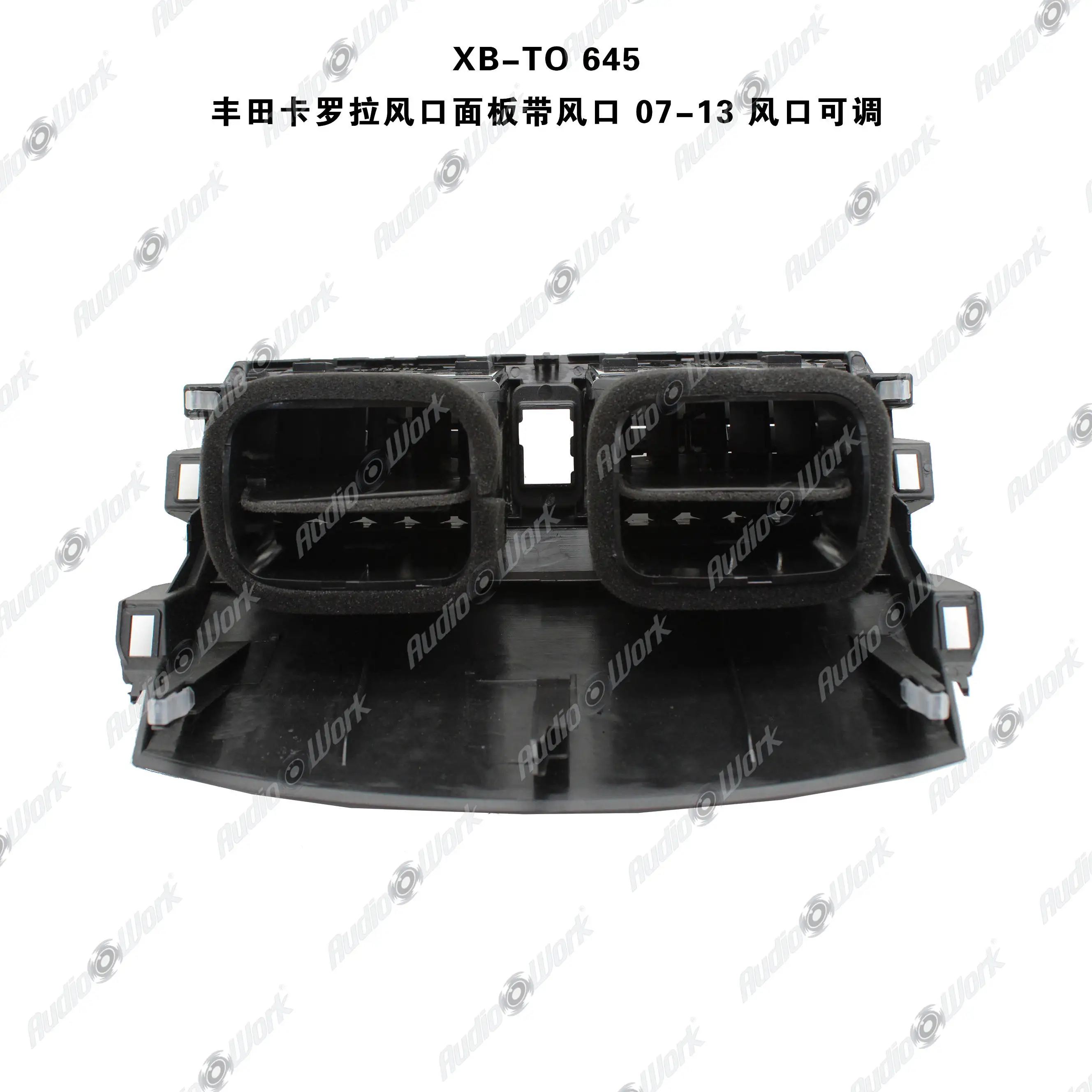 Auto klimaanlage Luft auslass für Toyota Corolla 2011-2016 Zierleiste zentrale Instrumenten tafel Abdeckung Rahmen Zubehör