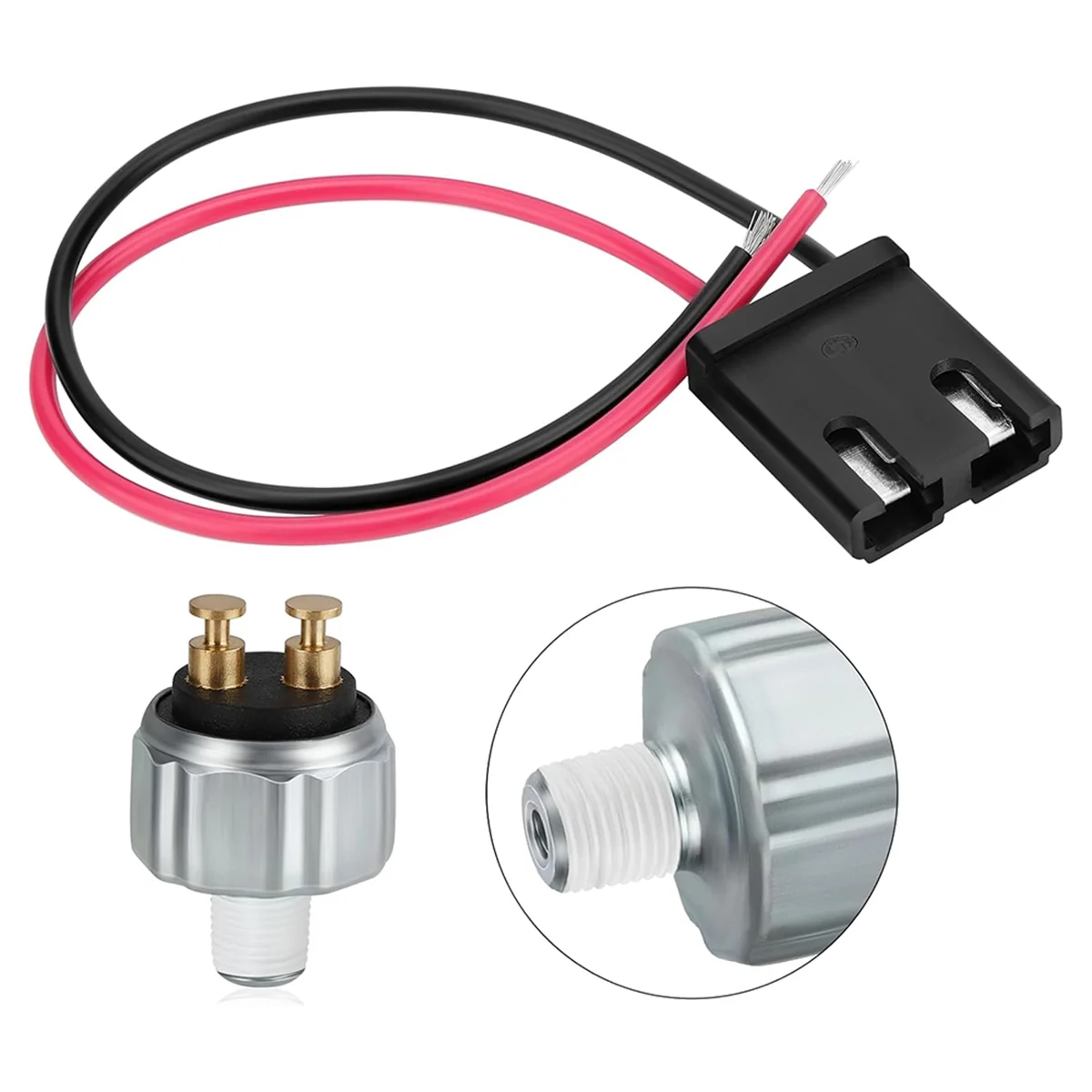 Conector de cable en espiral del sensor del interruptor de presión de la luz de freno ORV 4012866   Para Polaris RZR 570 800 2010-2014 Ranger -T45C