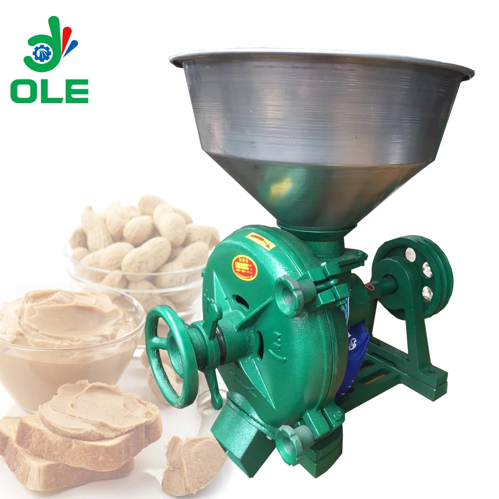 High Quality Peanut Sesame Butter Making Machinery Grinding Wheel Peanut Butter Extruder Machine