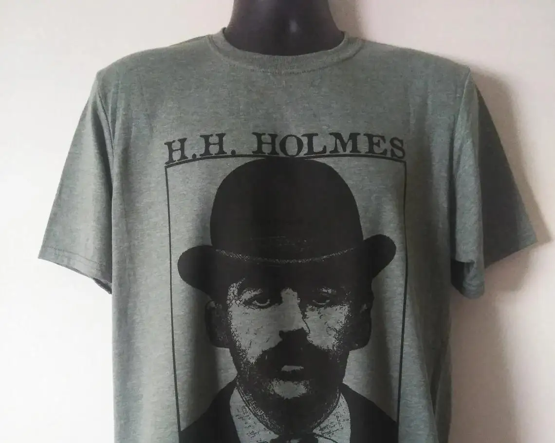 H.H. HOLMES Murderer T-Shirt America's First Serial Killer