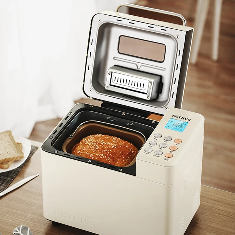 PE8860 آلة الإفطار آلة الخبز الخبز المنزلية محمصة الوافل صانع محمصة كهربائية ساندويتش أوتوماتيكية بالكامل