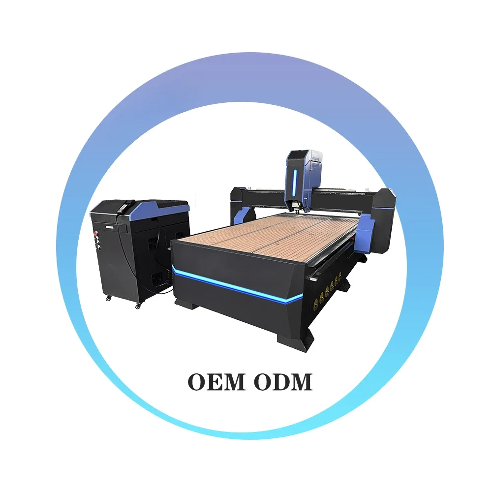 DSP Control Systrem CNC Machine Wood 1300x2500 5x10 5*10 Auto Routers Machine Single Head Machune Maquina CNC Router Kx Fosh