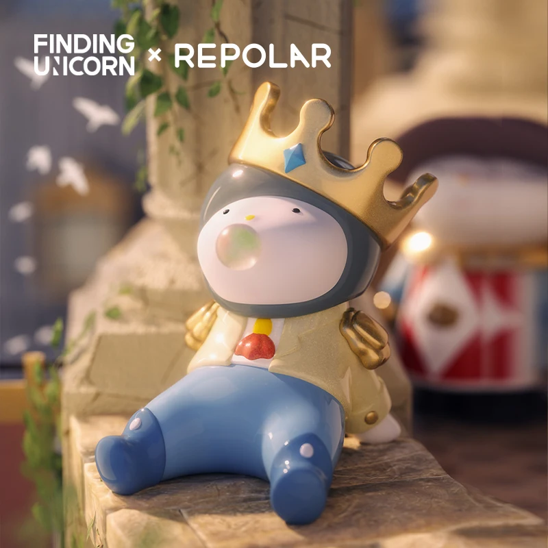 Finding Unicorn REPOLAR Bedtime Story Series Blind Box Polar Bear Christmas Kawaii Action Figures Mystery Birthday Gift Kid Toy