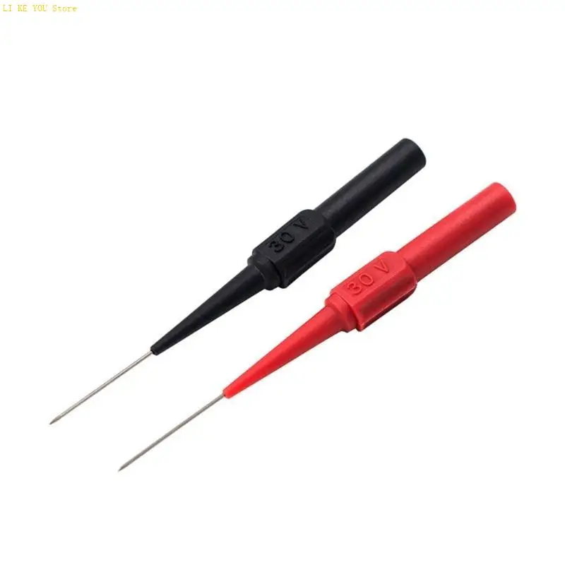 Pins sonda posterior W3Je 2/10 piezas prueba flexible flexible flexible para perforar alambre para reparar pruebas