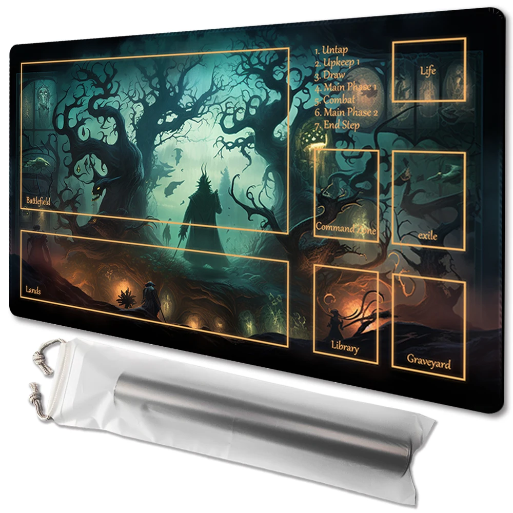 

High-Tech - Board Game TCG Playmat Table Mat Game Size 60X35 CM Mousepad Compatible for MTG CCG