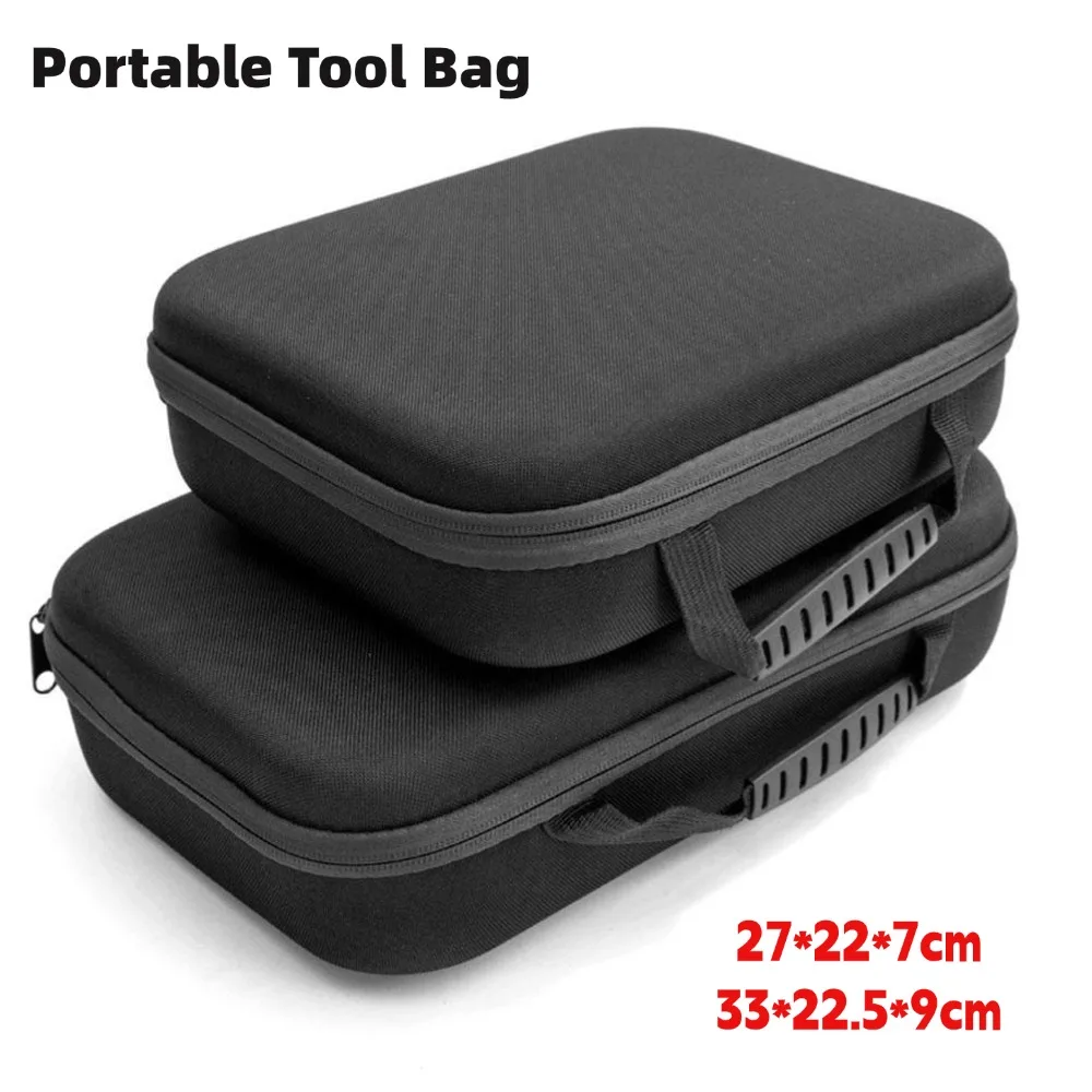 Bolsa de Herramientas Multifuncional Impermeable para Taladro Eléctrico y Ferretería | Caja de Herramientas Portátil, Resistente a Impactos y de Gran Capacidad