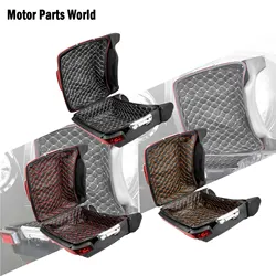 Moto Tour Pak tronco tappeto interno borsa fodera bagagli borse in pelle Pad per Harley Touring Road Electra Glide FLHR FLHT 14-23