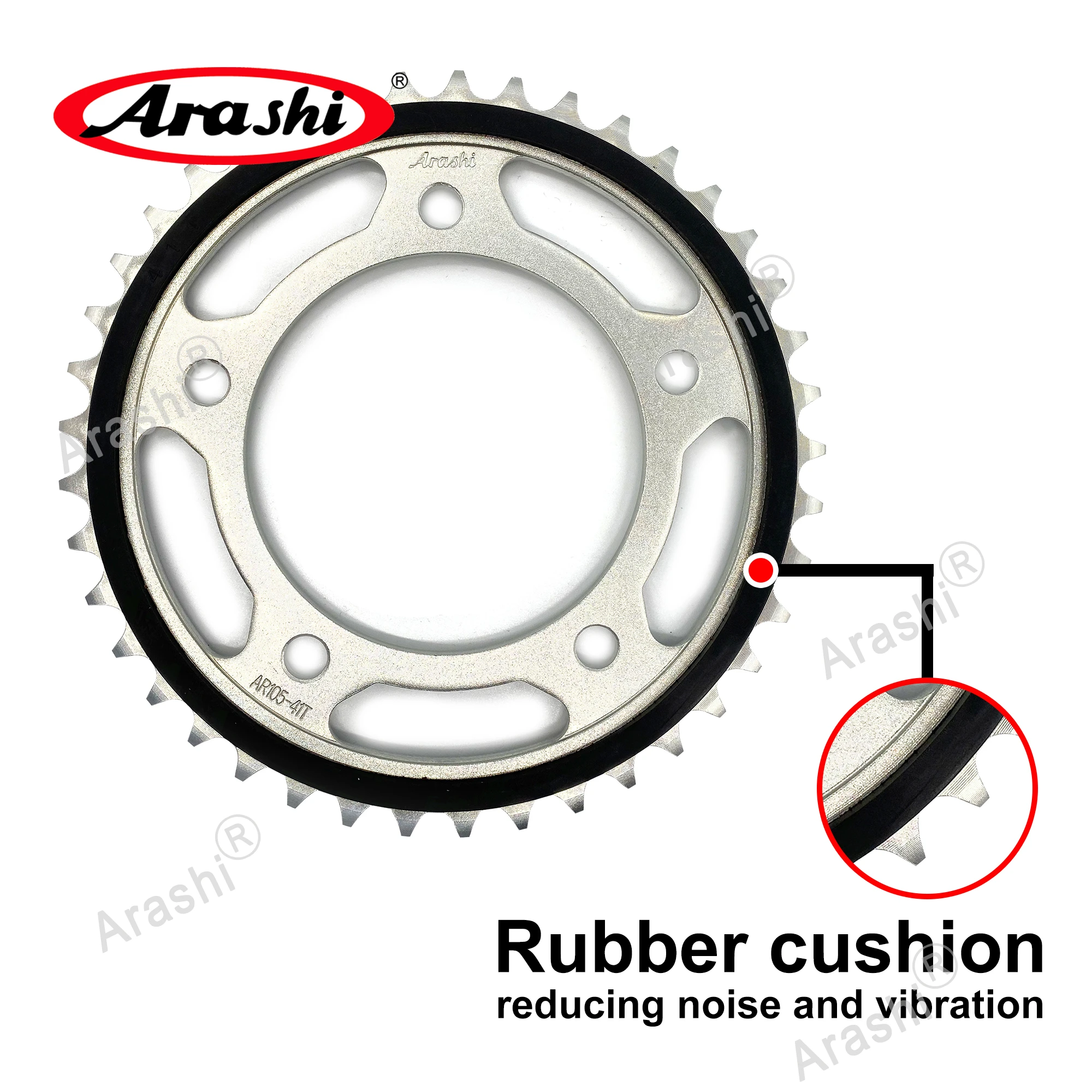 ضرس خلفي من أراشي لـ Kawasaki Ninja400 2018 2019 2020 ضرس محرك 520 درجة 41 أسنان مناسبة Ninja500 2006 2007 2008 2009 #3