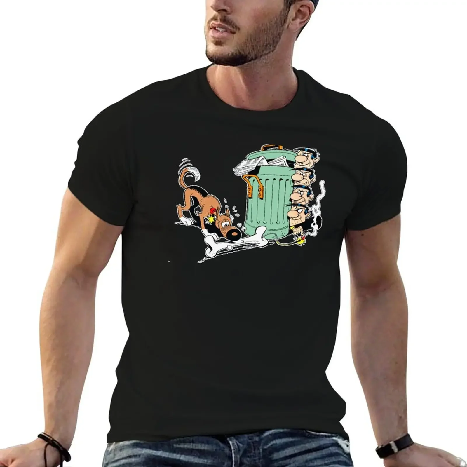

Lucky Luke 39 Simple Vintage T-Shirt Clothing animal prinfor boys anime figures graphic tee shirt mens t shirts