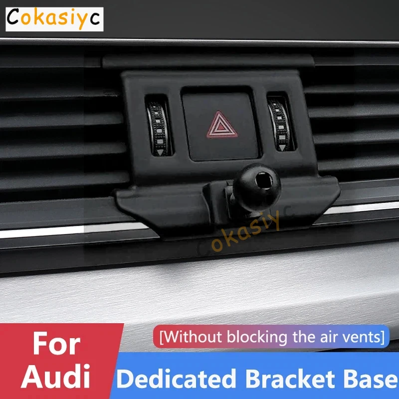 Dedicated Car Phone Holders Base Stand Bracket Accsesories For Audi A4 A3 A6 A5 A1 Q5 Q7 Q3 2016 2017 2018 2019 2020 2021 2022