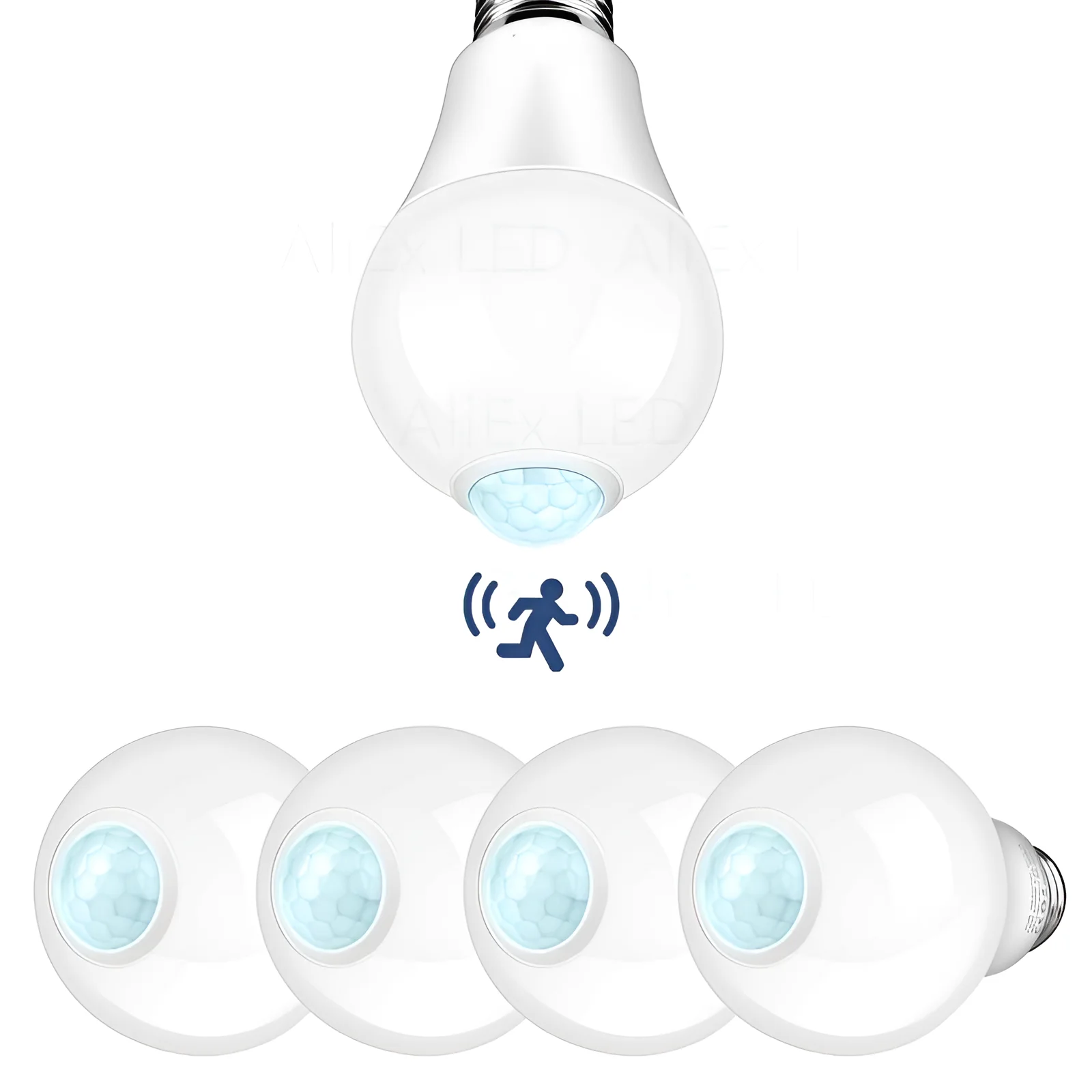 10/12/15/18/20W E27LED Motion Sensor Bulb LED lamp PIR Sensor Light Auto ON/OFF Night Light for Home Parking Lighting AC85V-265V