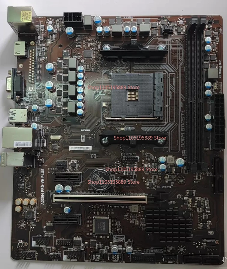 

Support for MSI A320M PRO-VH PLUS AM4 Main Board 12345 Generation CPU DDR4 with HDMI High Definition