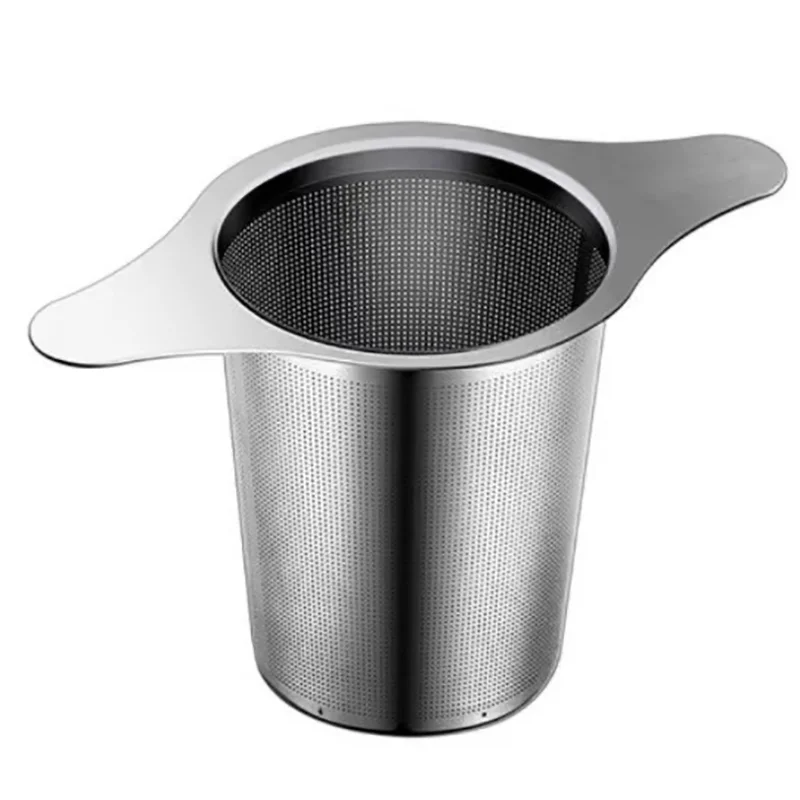 Infuseur à thé avec poignée, diffuseur de thé en acier inoxydable, filtres à mailles fines, tasses à théières suspendues pour raconter le thé en vrac