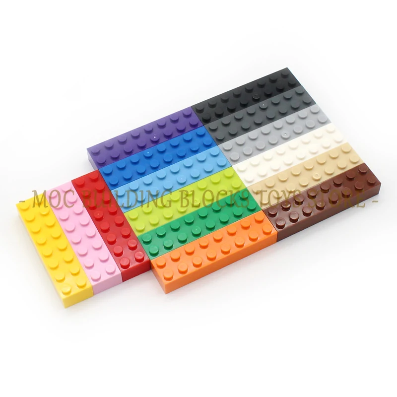 MOC Parts-Briques de construction 3007, 2x8 (3h), blocs d'architecture, bricolage, conception dos éclairer, compatibles avec les accessoires, jouets