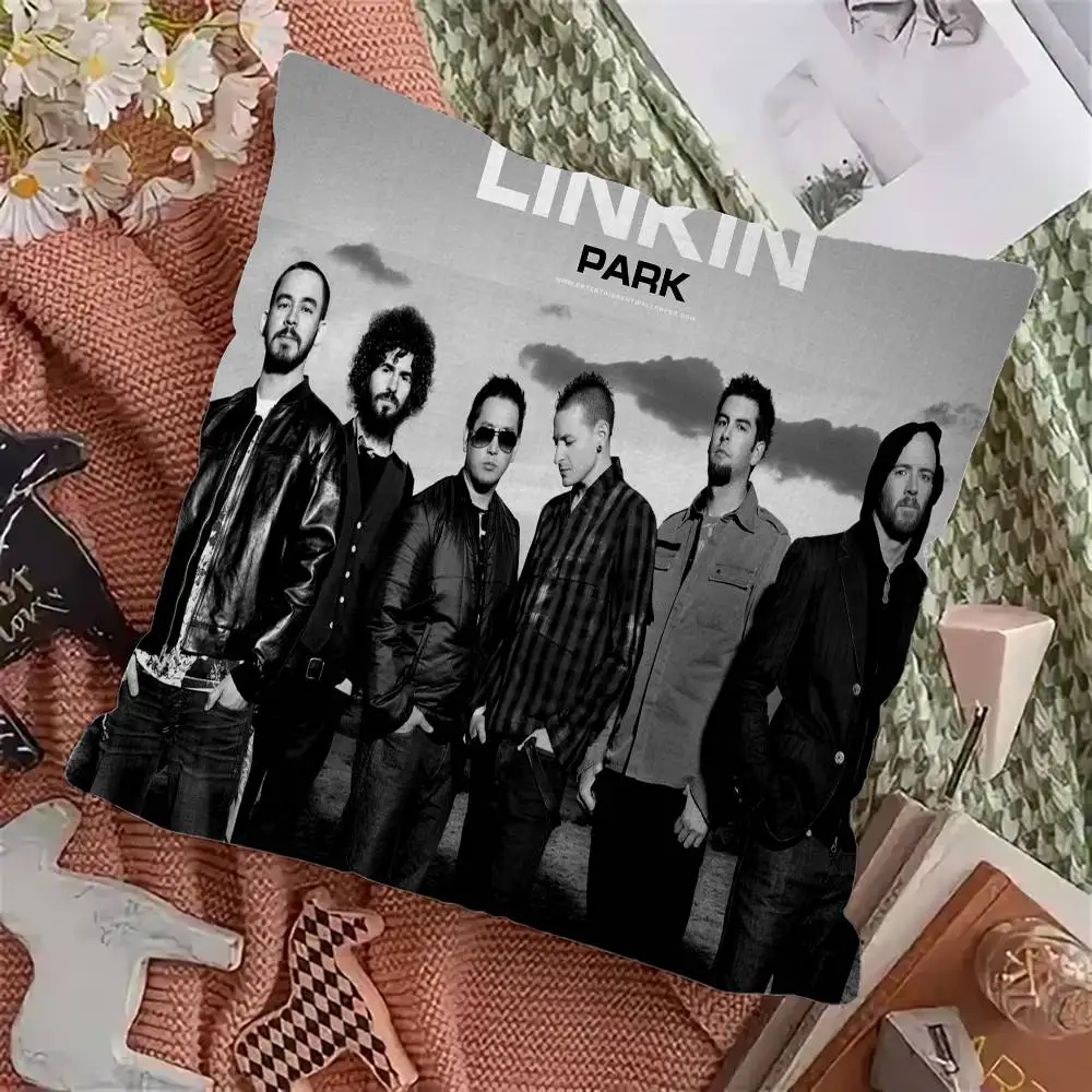 الفرقة L-LinkIn P-PaRk-K غطاء وسادة تصميم غطاء الوسادة ديكور عطلة الديكور