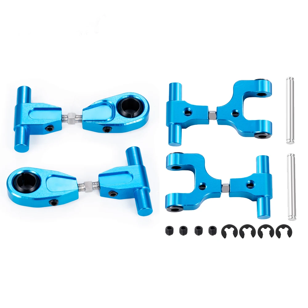 AXSPEED Aluminium Alloy Adjustable Front /Rear Upper Swing Arm for Tamiya TT02 1/10 RC Drift Car Upgrade Parts