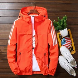 Heren Casual Capuchon Bomberjack Hiphop Windjack Sportmode Rits Koreaanse Waterdichte Outdoor Camping Jas Vrouwen Herfst