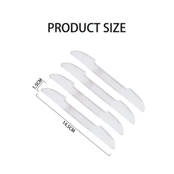 Autocollants de protection anti-collision transparents pour portières de voiture Skoda Octavia A7, MG HS et Honda Civic 10e génération - Accessoires 10 best sales Pare-chocs mg hs - №10