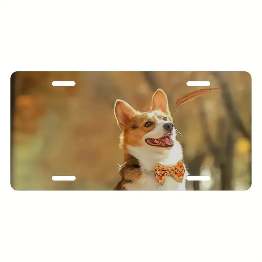 CIFbuy Customizable Blank Aluminum Plaque,Personalized 15×30CM Custom Image Logo Indoor Outdoor Waterproof Wall Ornament For Hom