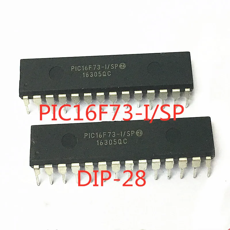 

5PCS/LOT 100% Quality PIC16F73-I/SP PIC16F73 DIP-28 Microcontroller In Stock New Original