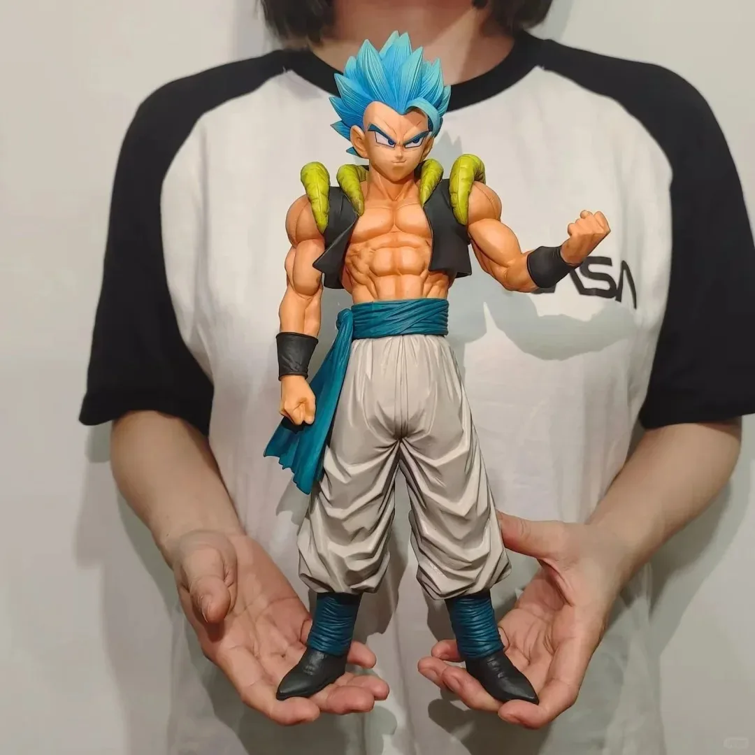 Instock 32cm Dragon Ball Super Broly Gogeta Ssgs Figure Gogeta Ssj Dbz Pvc figurka-Model kolekcjonerski zabawka prezent urodzinowy