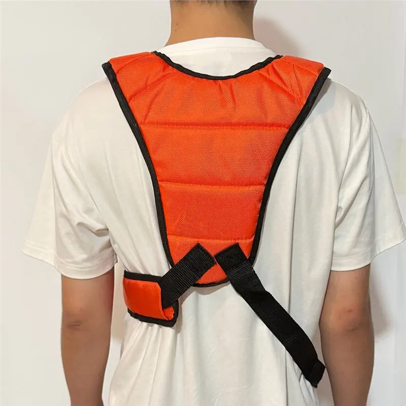ABUN-Trimmer Shoulder Harness Strap Belt Lawn Mower Grass String For Brush Cutter Trimmer Garden Pruner Adjusted Band Orange