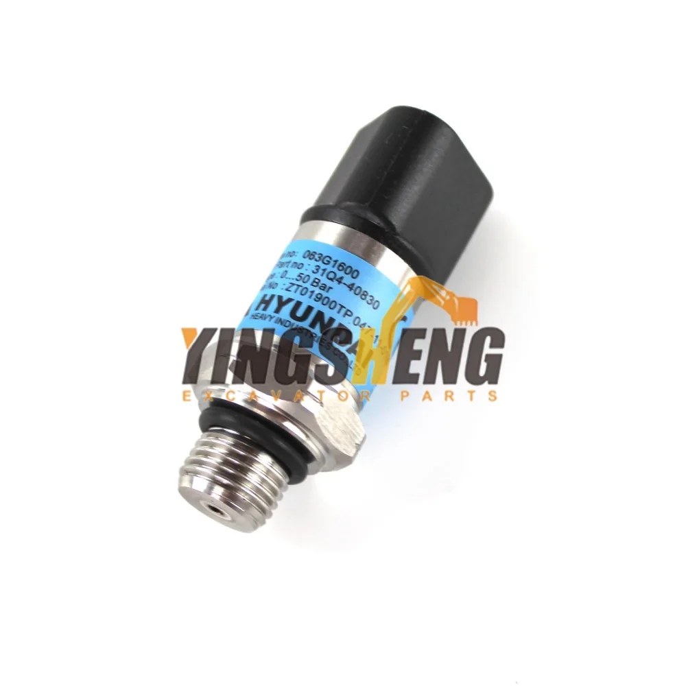 

Pressure sensors 31Q4-40620, 31Q8-40520, 31Q4-40830, and 31Q-40820 are used for excavators R55W-9, R700LC9, and R800LC9