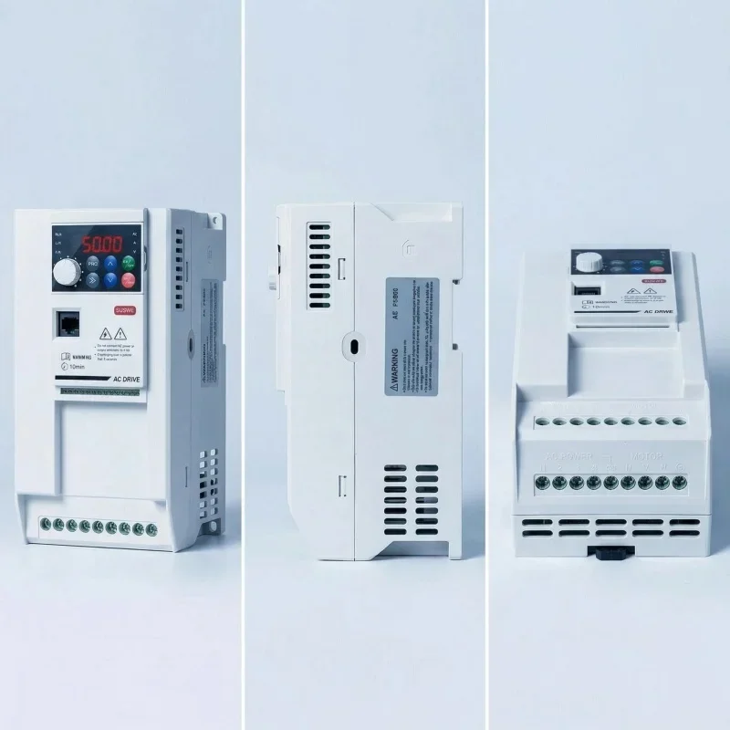 VFD 0.75/1.5/2.2/4/5.5kW Input Three Phase 380V, Output Three Phase 380V Vector Frequency Converter, Motor Speed Controller