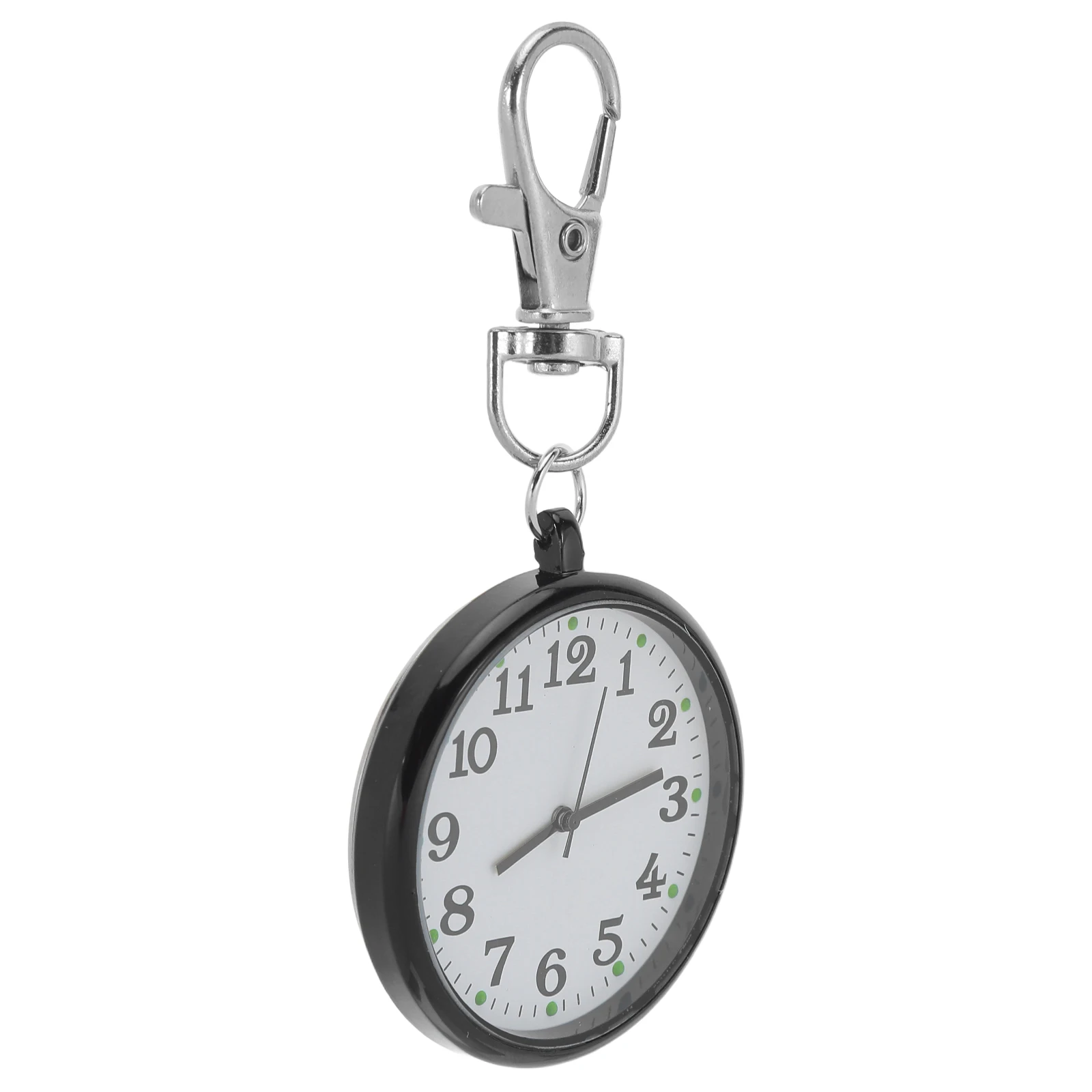 Nurse Pocket Watch Lightweight Quartz Fob Clip on Badge Nursing Essentials Small Portable Watch for Students Medical