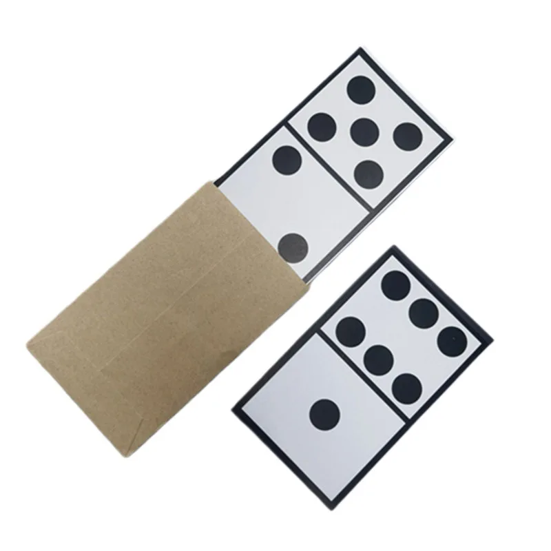 Domino Prediction Close up Magic Tricks Illusions Gimmicks Prediction Mentalism Magic Props Magician Classic Magia Toys Funny