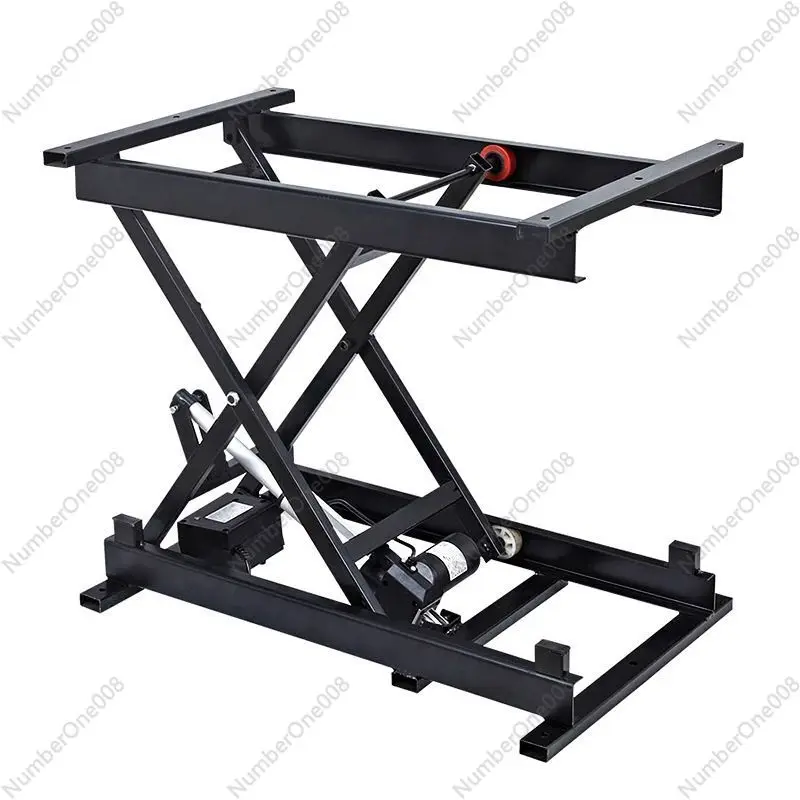 

300kg multifunctional electric wired remote control coffee table dining table 24V lifting hardware folding iron frame