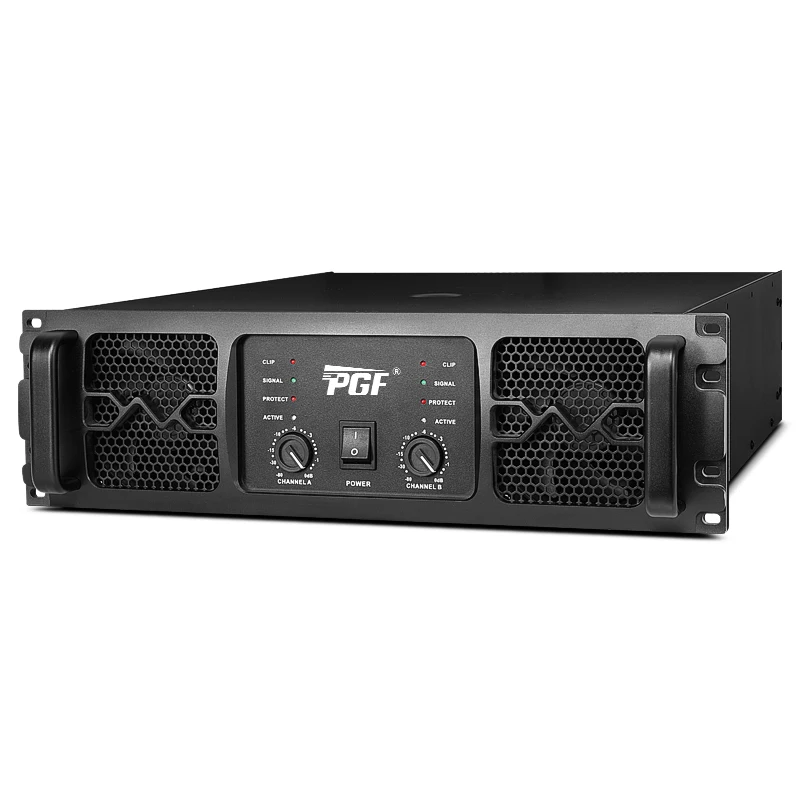 New Good Quality 3U 2*1300W Power Amplifier Class H 2 Channel Pro Audio Bass Subwoofer Professional Performance Sound Amplifier