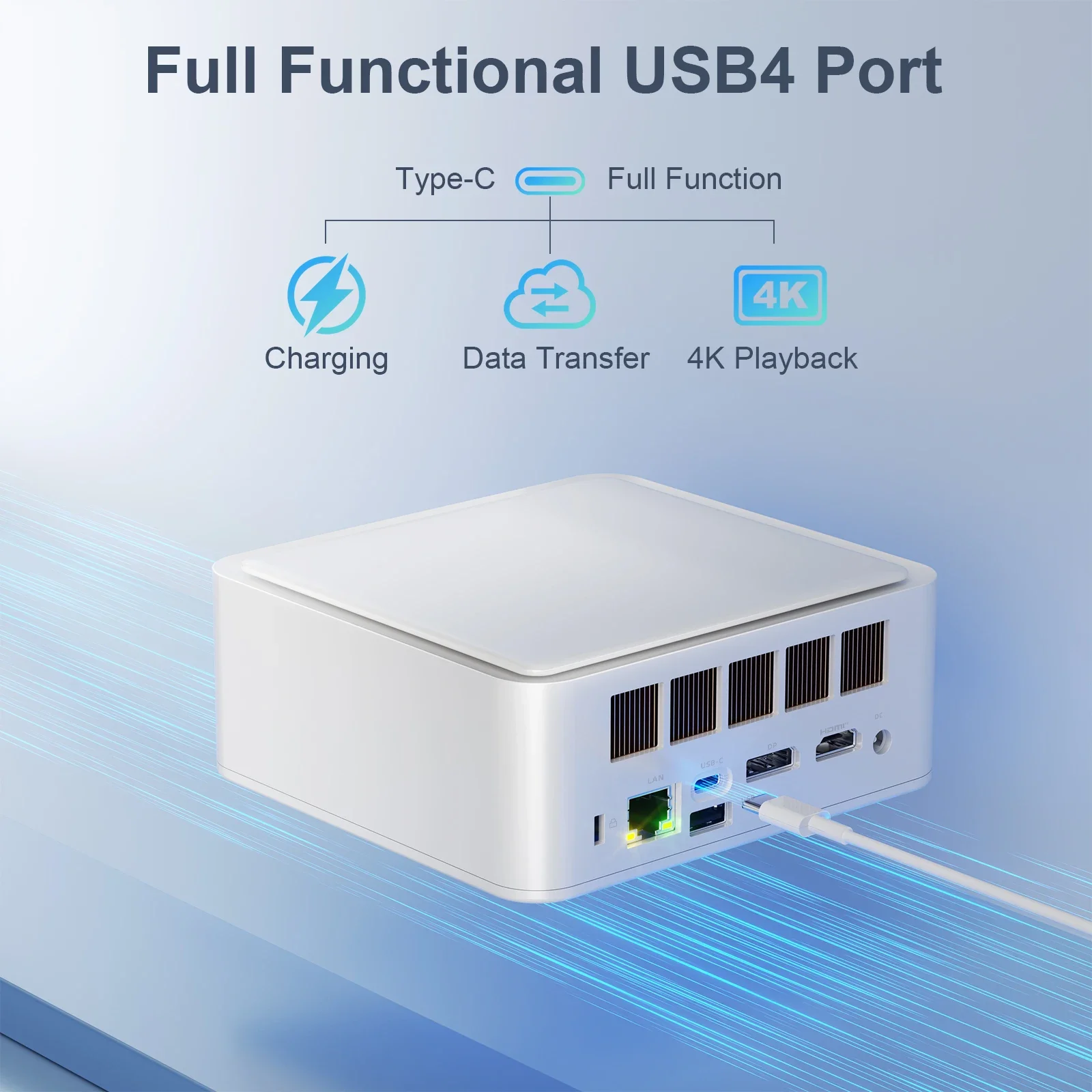 SZBOX Z66 AMD R5 6600H كمبيوتر صغير DDR5 5600Mhz M.2 2280 NVME SSD PCIE3.0 Wins11Pro USB4.0 WIFI6 BT5.2 لعبة كمبيوتر مكتبي