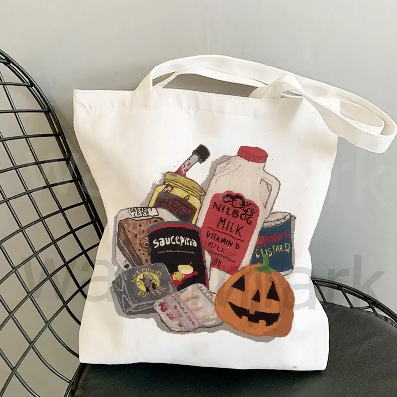 Halloween Tote Halloween Gift Witch Bag Trick or Treat Bag Witchy ECO Shopping Bag Spooky Season Spooky Gifts Aesthetic Tote Bag