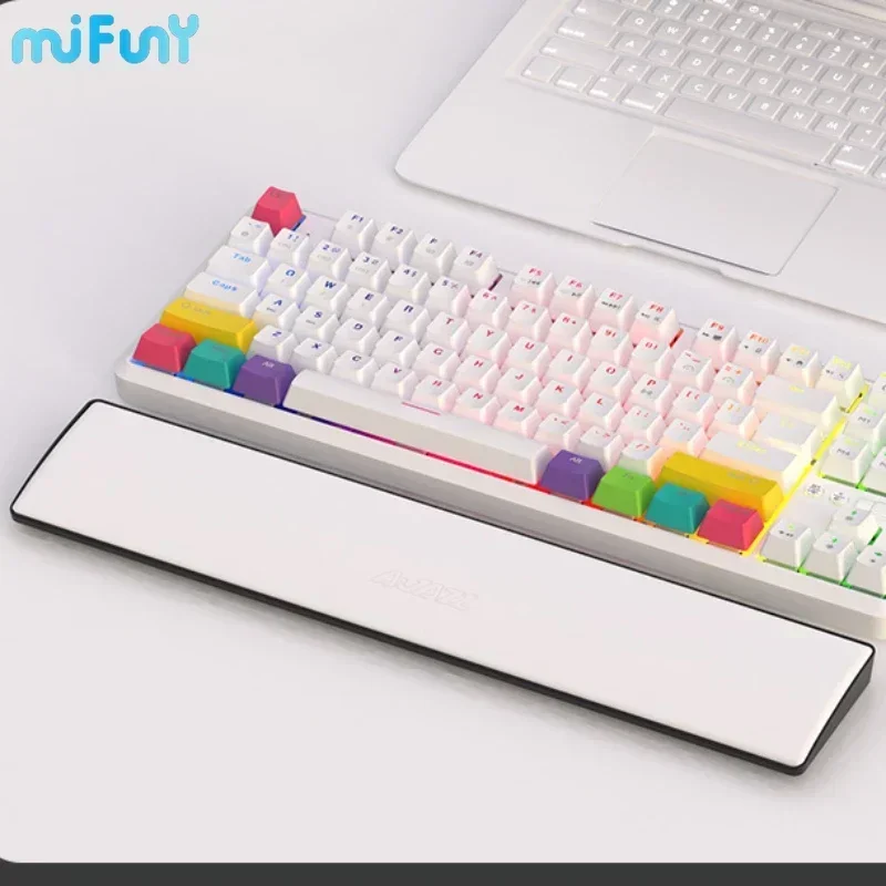 Mifuny Memory Sponge Hand Rest Soft Original Custom Wrist Rest Relieve Plam Pressure Handrest Ergonomic for 87keys Keyboard