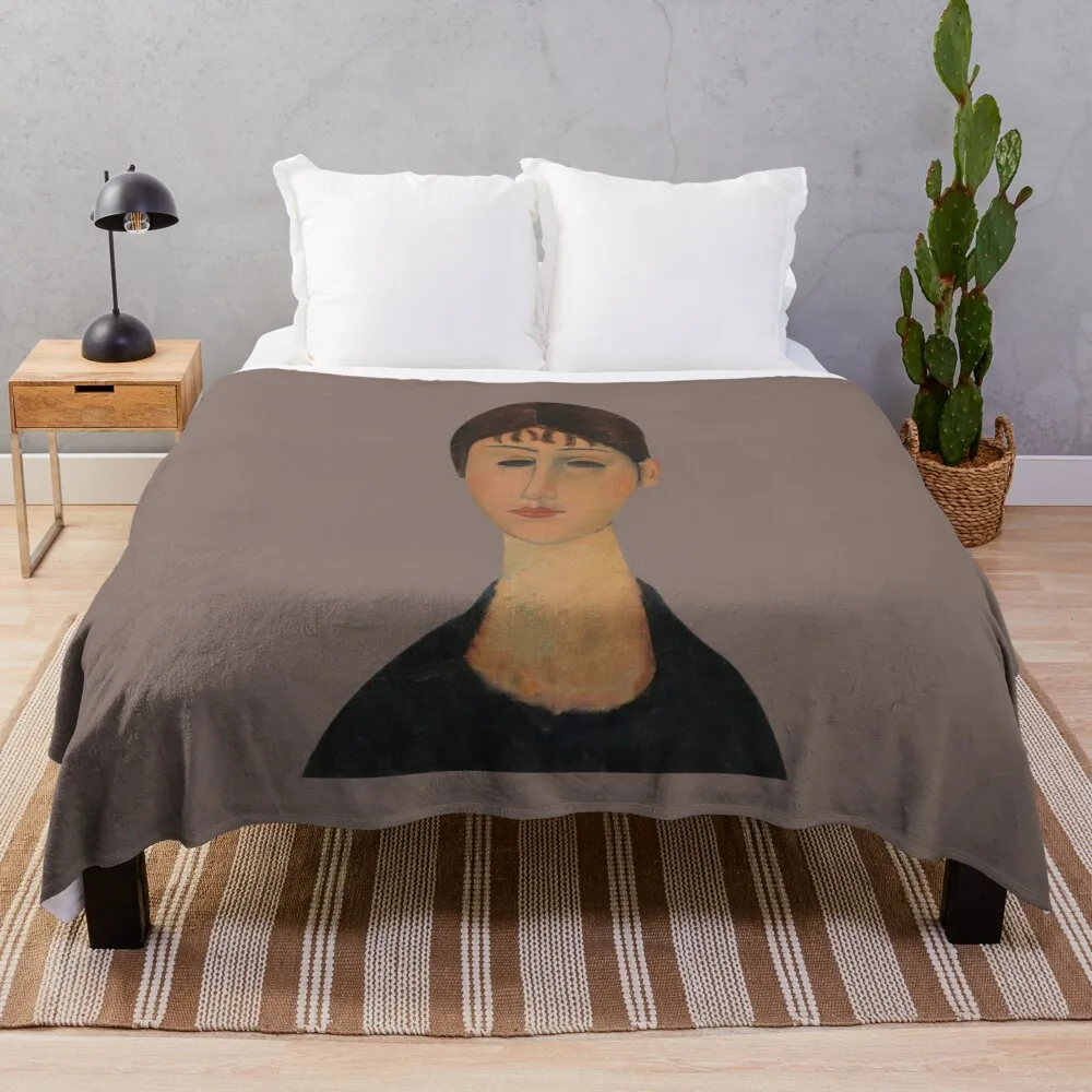 Amedeo Modigliani Retratos Throw Blanket, Sofá Decorativo, Nap Quilt para o Inverno