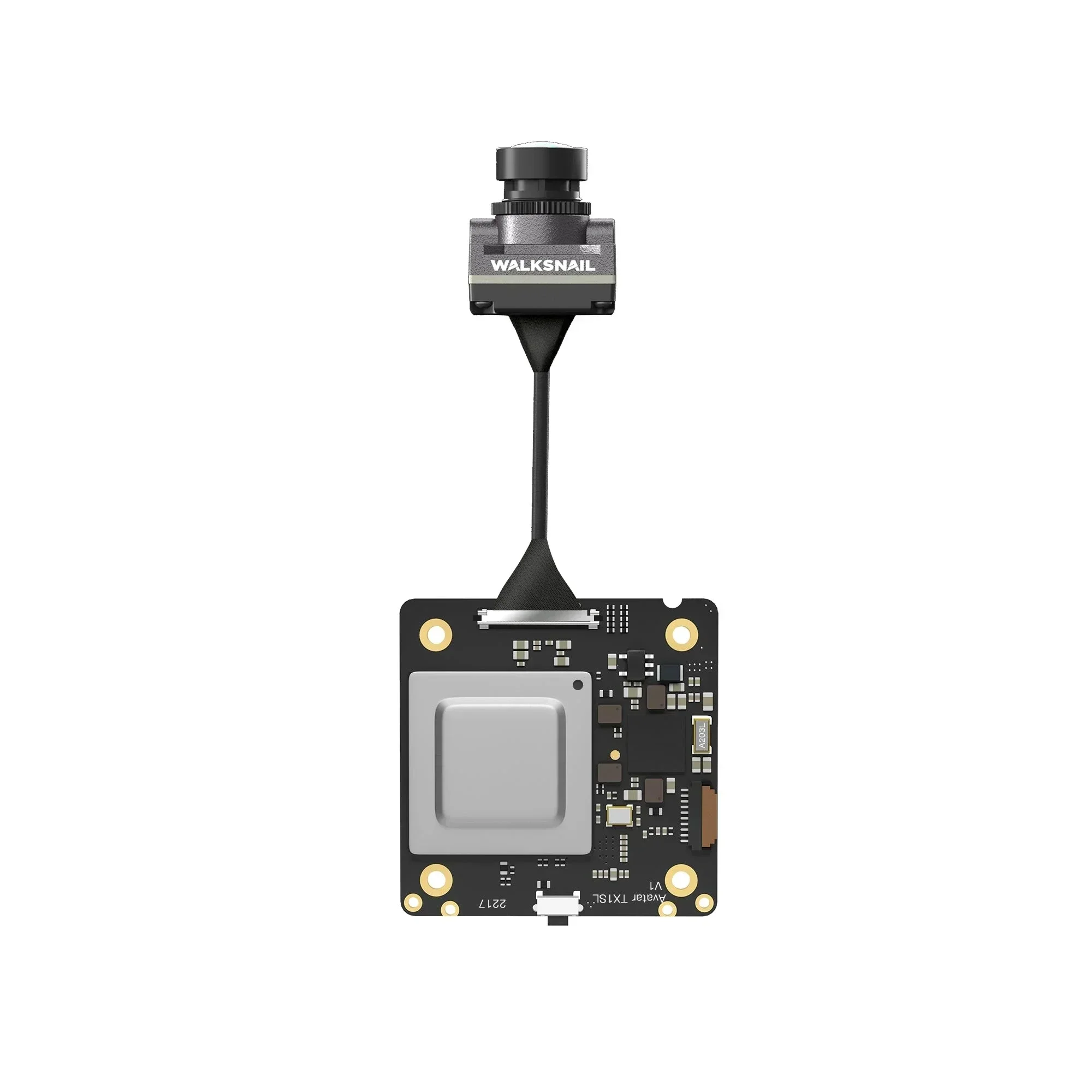 Caddx Walksnail Avatar Mini 1S Kit 1080P/60fps 350mW 22ms Baja latencia Almacenamiento incorporado de 8GB para Dron de carreras FPV Tinywhoop