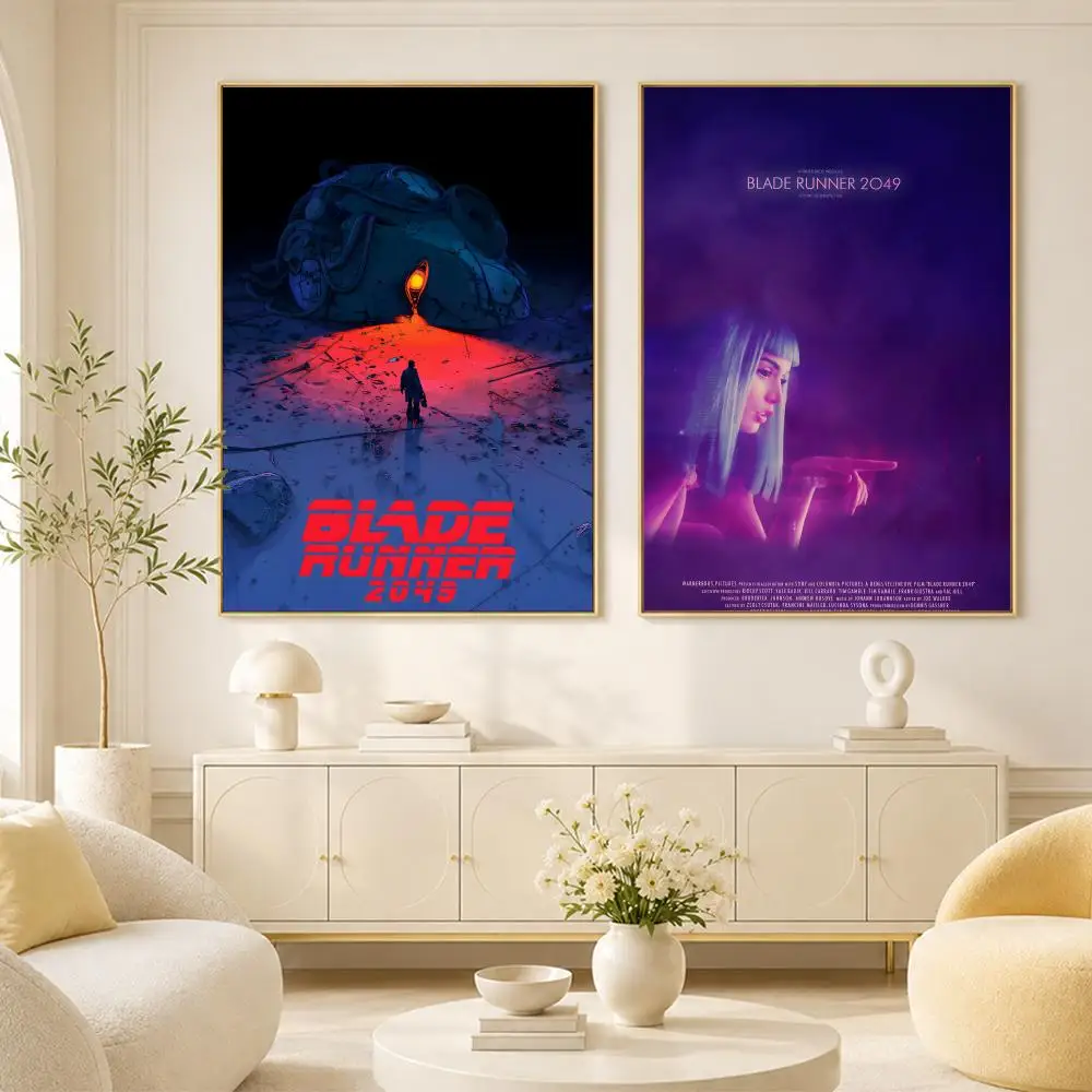 Retro Movie Blade Runner Classic Sci-fi Film Anime Poster Room Home Decoration Interior Wall Art Printing Garage Posters Gift