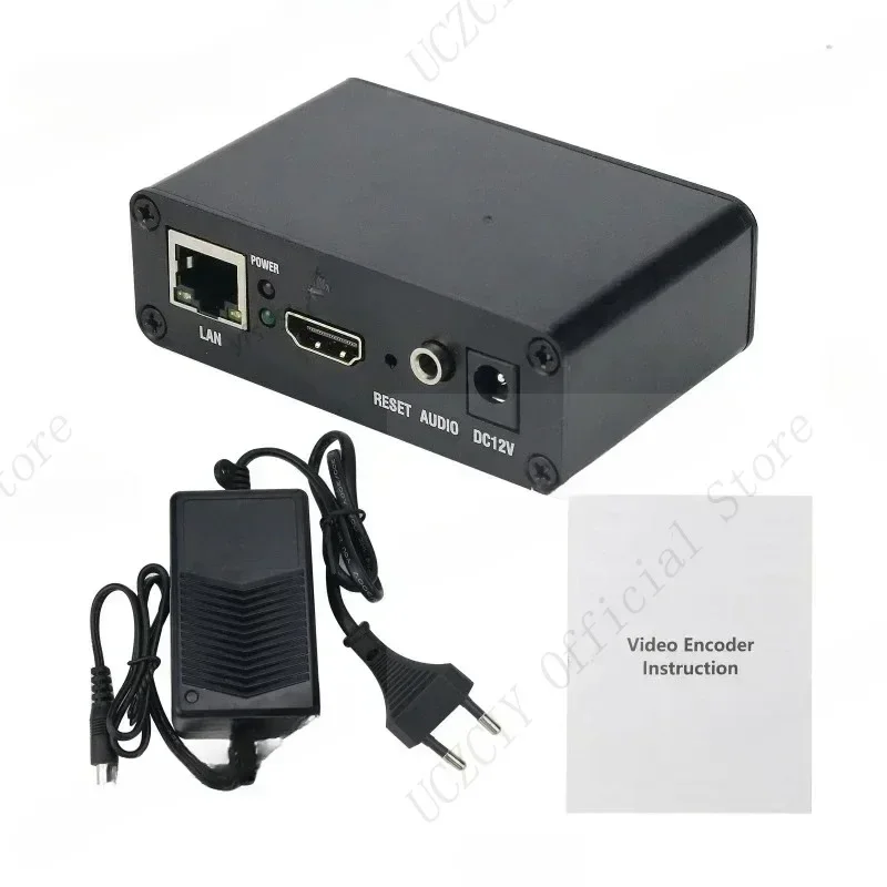 Mini Video Streaming IPTV HD HDMI-compatible EncoderPortable H.265 Encoder H264 1920x1080 For RTMP/PTSP/HTTP/UDP/RTP Live Stream