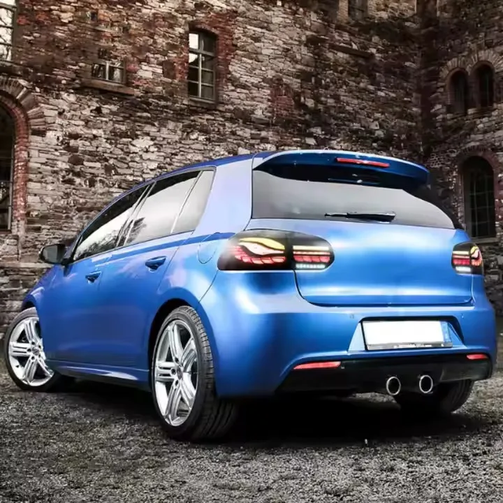 Wholesale New Style LED Taillights for 2010-2014 Mk6 Golf R20 Volks/Wagen Golf 6 Auto Lamps 6000k Color Temperature Car Parts