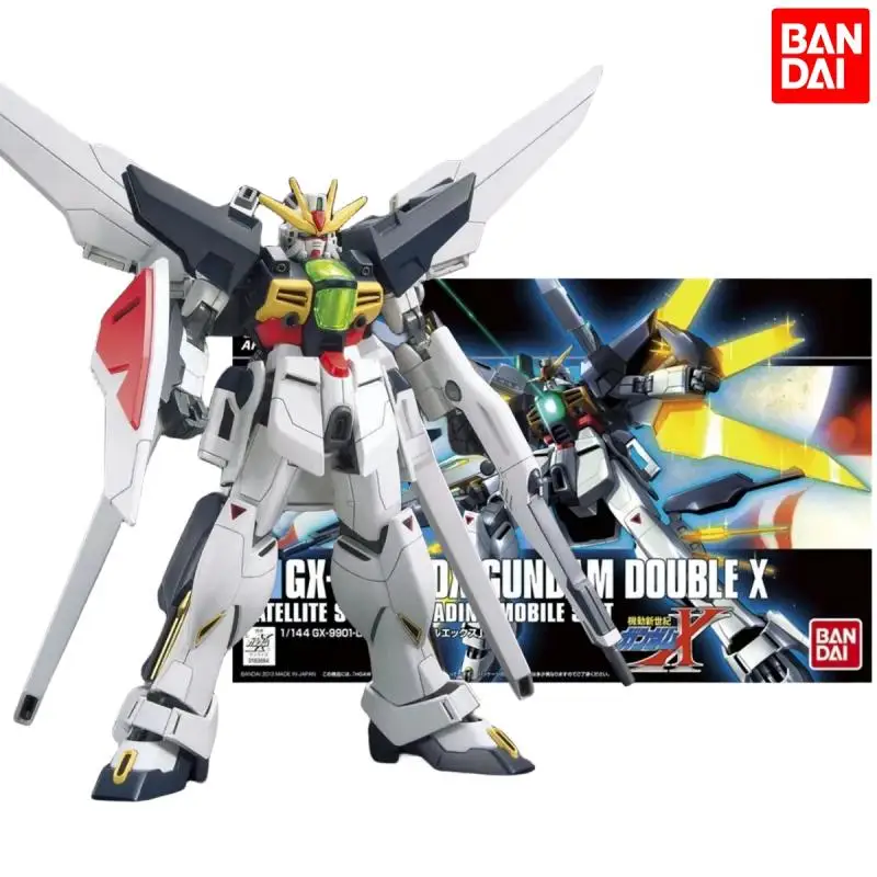 Bandai Anime Model Original Genuine HGAW 1/144 GX-9901-DX GUNDAM DOUBLE X Toys Action Figure Gifts Collectible Ornaments Boys