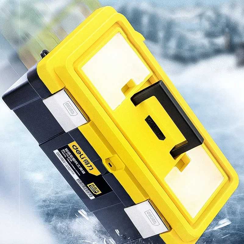 Toolbox Carry Case Waterproof Tool Electrician Potable Screwdriver Tool Box Without Tool Caisse A Outils Garage Accessories