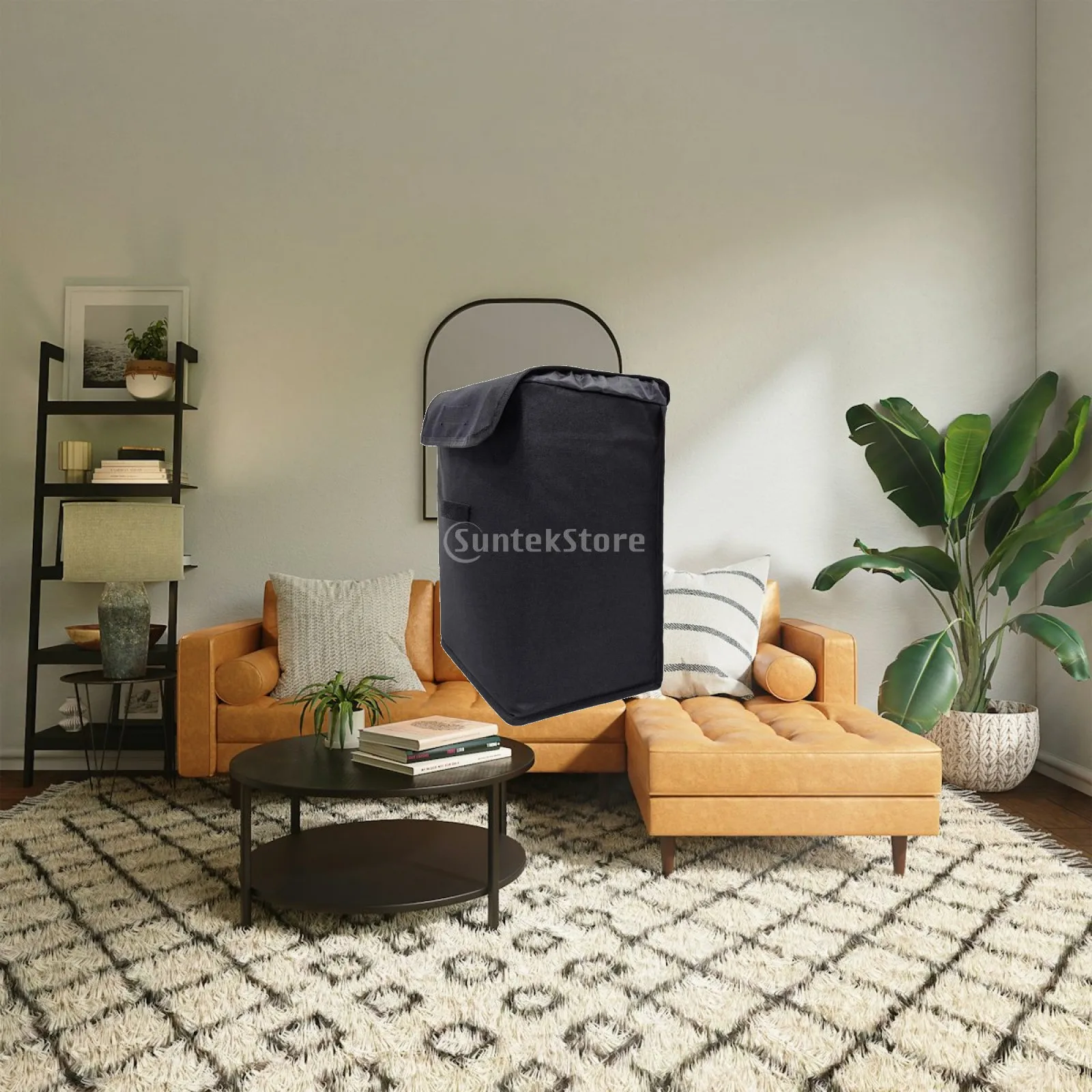 Oxford Cloth Trolley Bag Cover for Shopping Cart with Wheels Reusable Market Pouch
